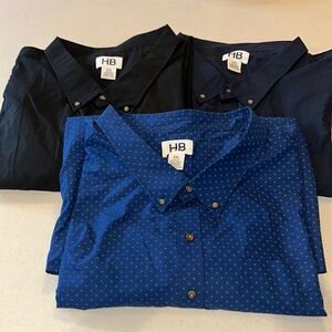 Men's Harbor Bay Bundle of 3 DXL Shirts